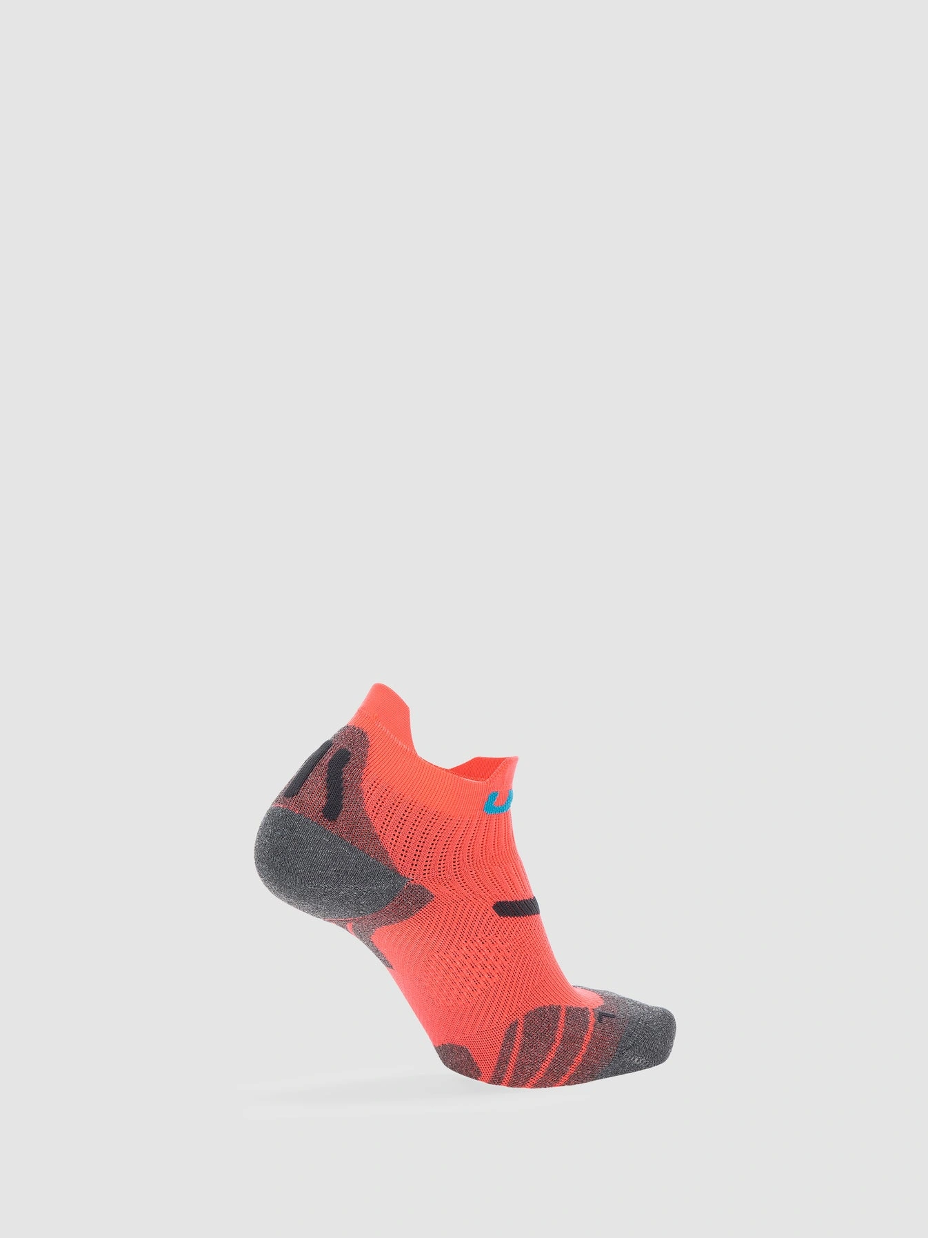 UYN Damen Laufsocken 2in S100224P392 - Koralle Fluo/Anthrazit GR. 35/36