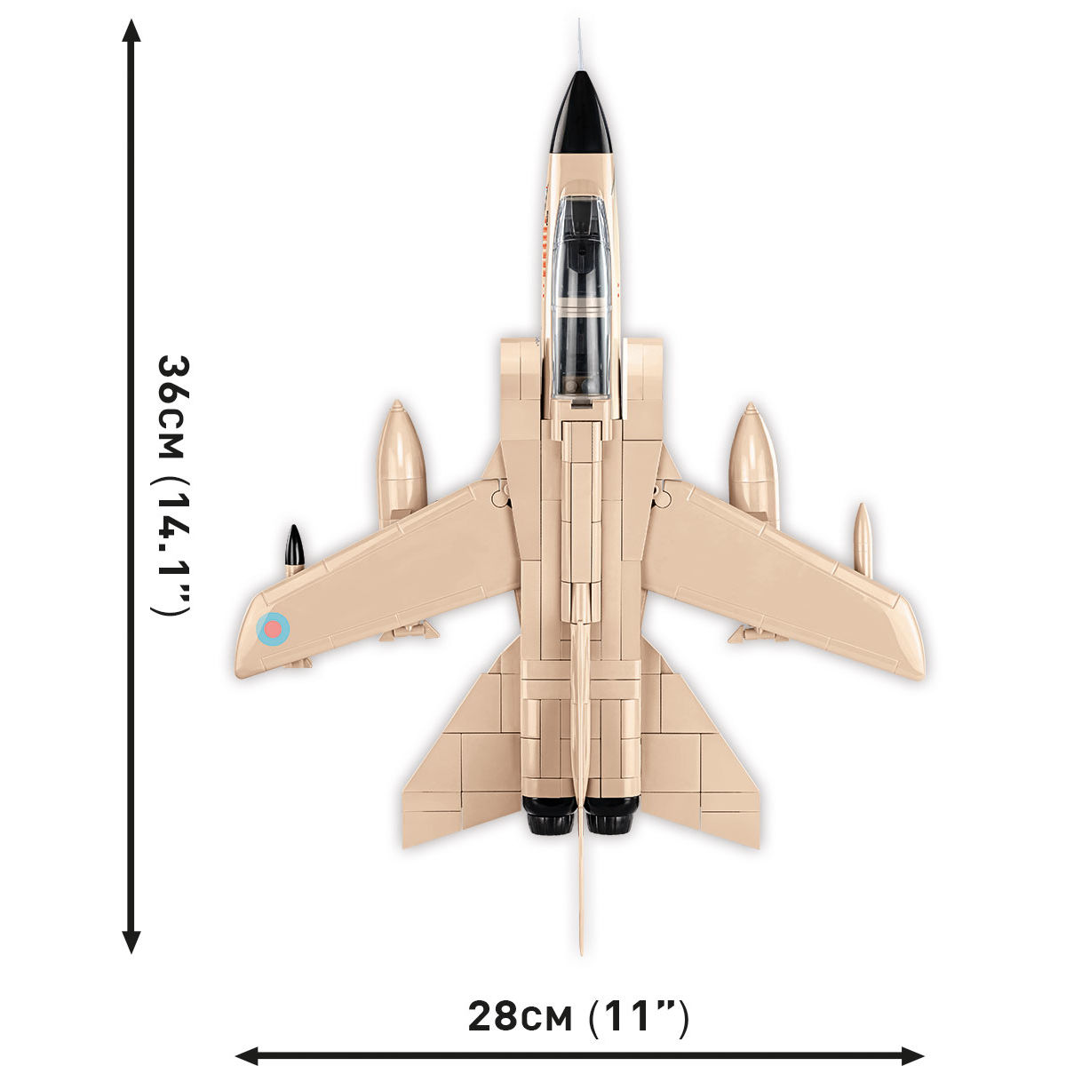 COBI 5854 - Panavia Tornado GR.1 MIG EATE SCALE 1:48 - Bild 8