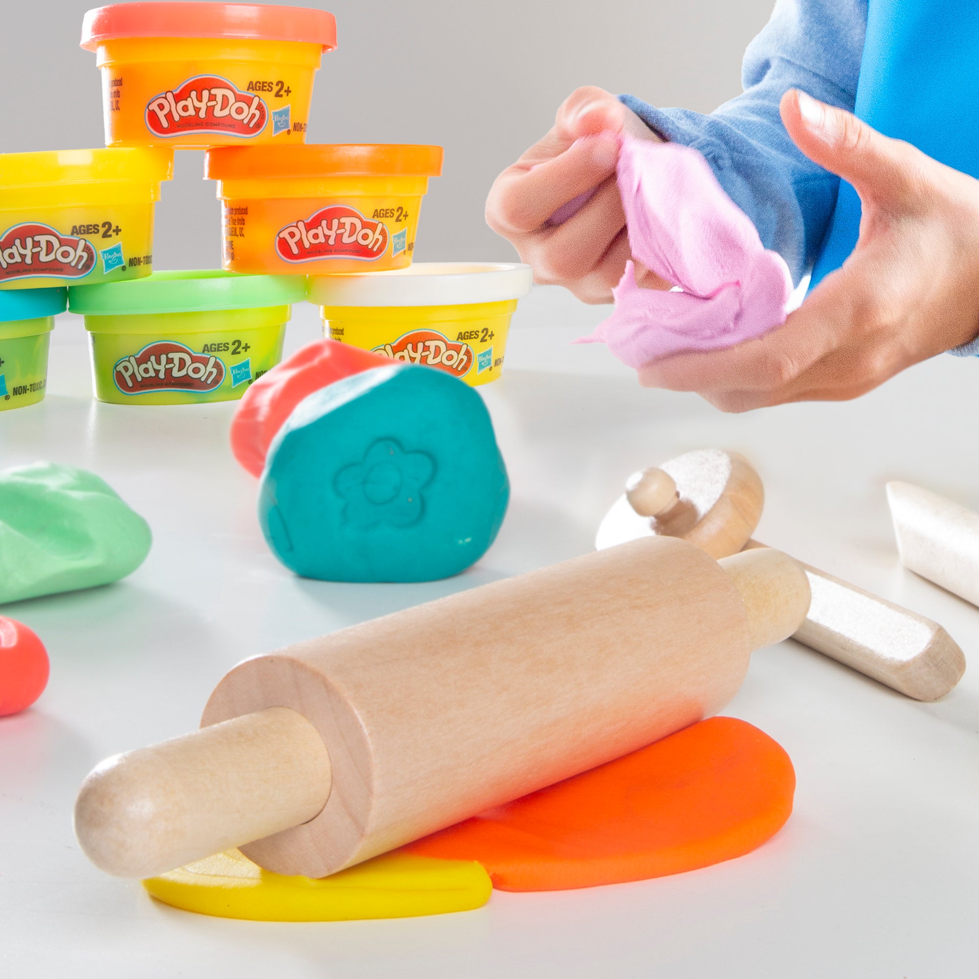 Roba 450015PD1ZU Sitzgruppen-Set roba x Play-Doh weiß – Spielmöbel - Produktbild 10