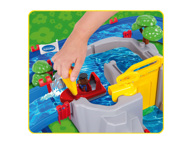 AquaPlay 8700001642 Wasserbahn Set Bergsee