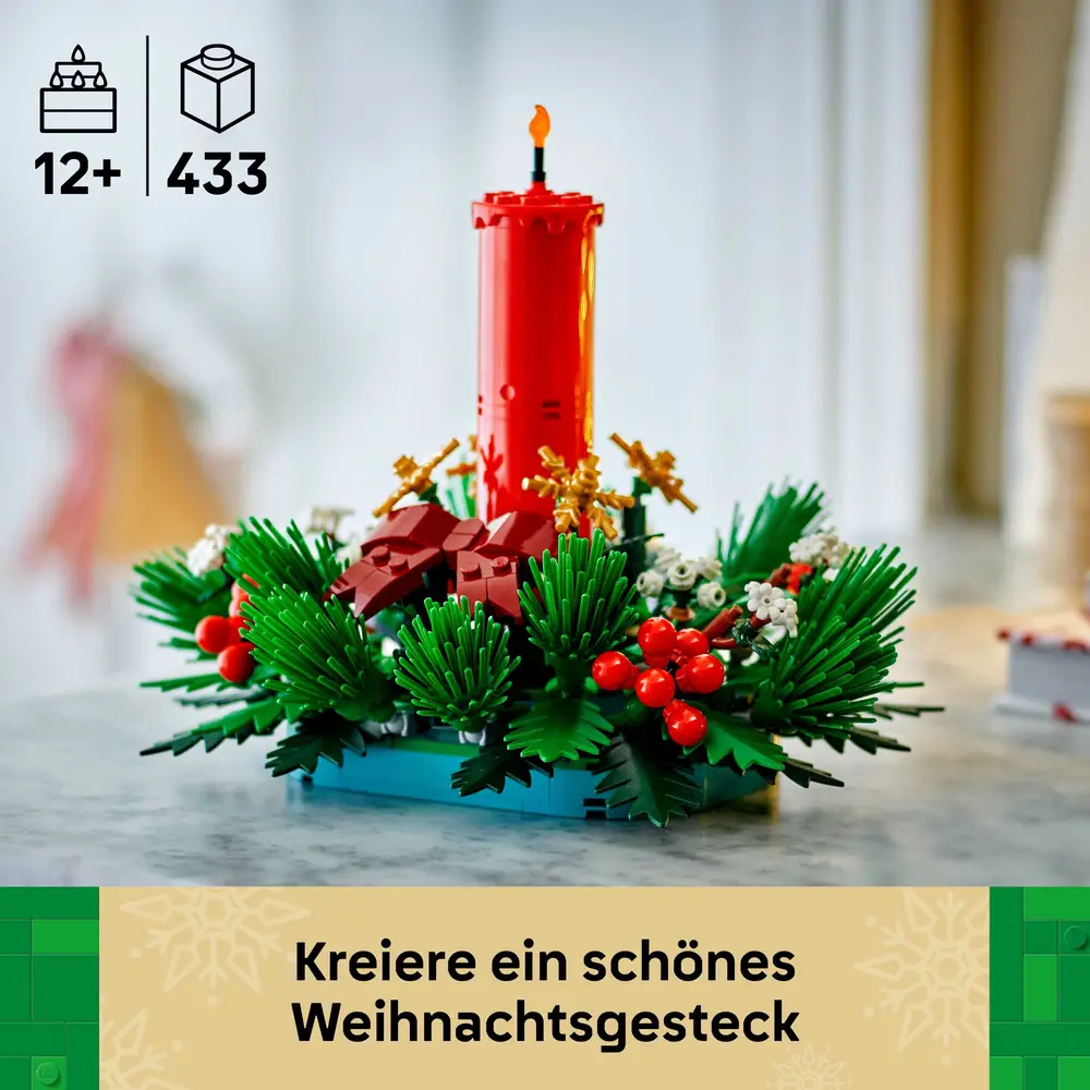 LEGO® Weihnachtsgesteck 40743 LEGO® Weihnachtsgesteck 40743