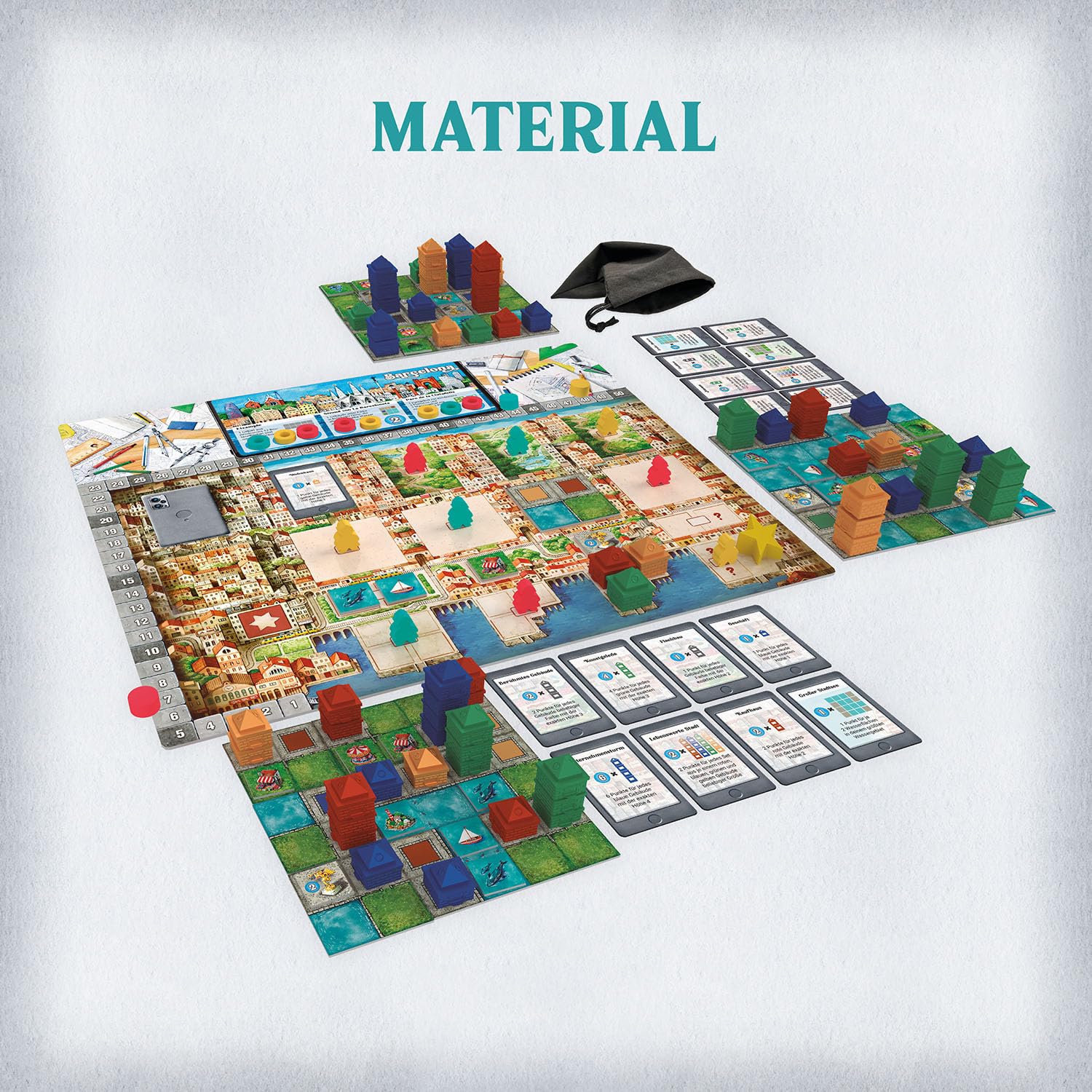 Kosmos Cities Stadtviertel Clever Planen & Bauen 685096 Spiel