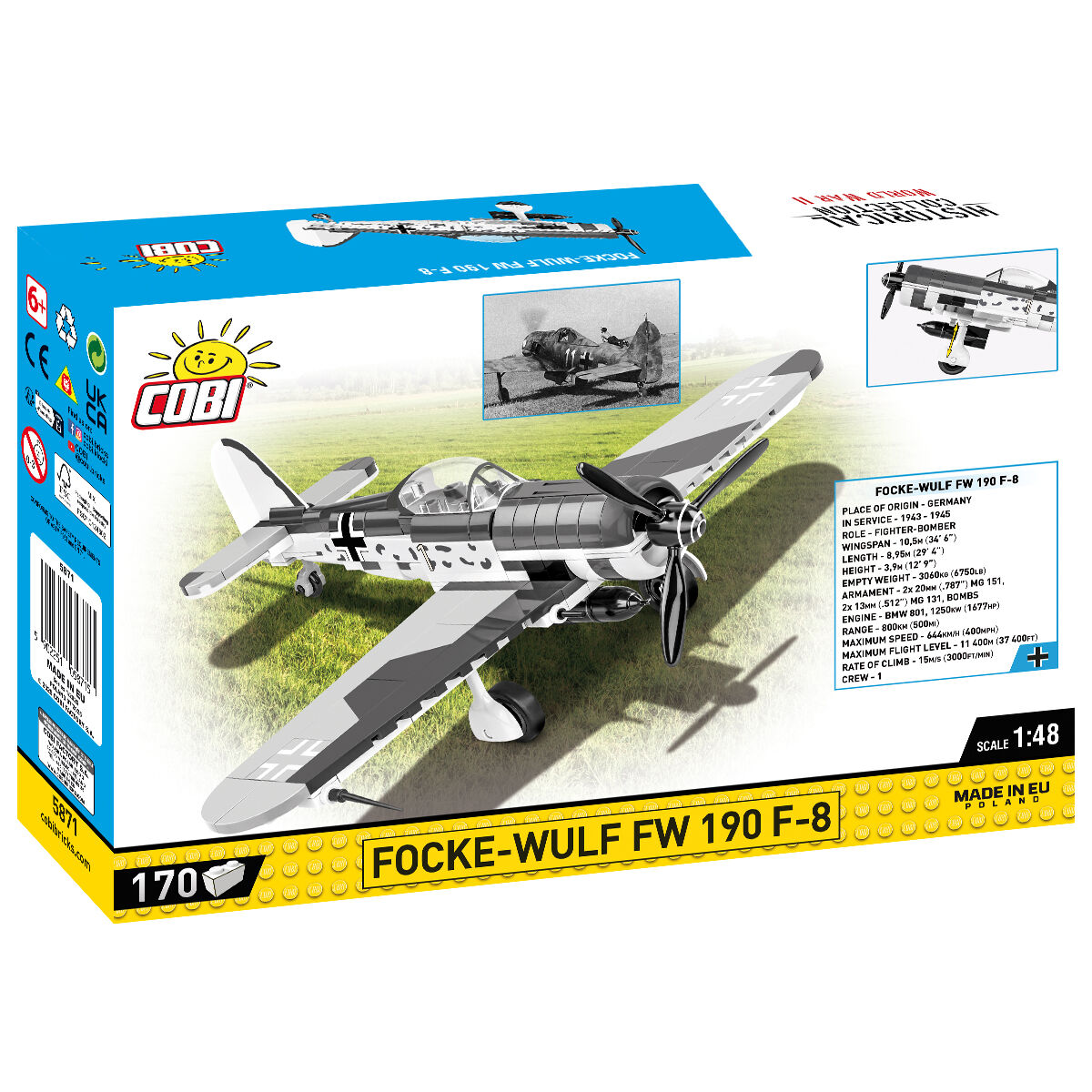 COBI 5871 - FOCKE-WULF FW 190 F-8 - Bild 2