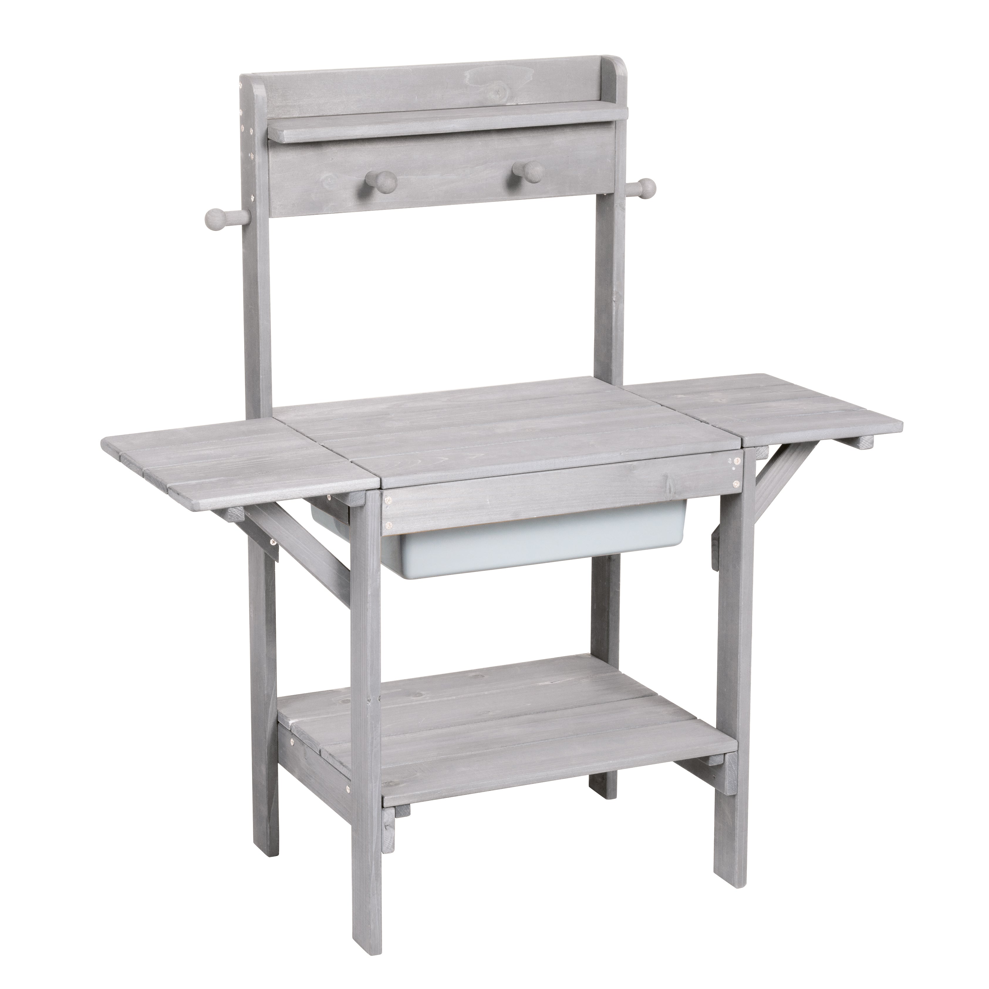 Roba 456019GA Matschküche 'Midi' grau – Outdoor + - grau - Outdoor + - Produktbild 1