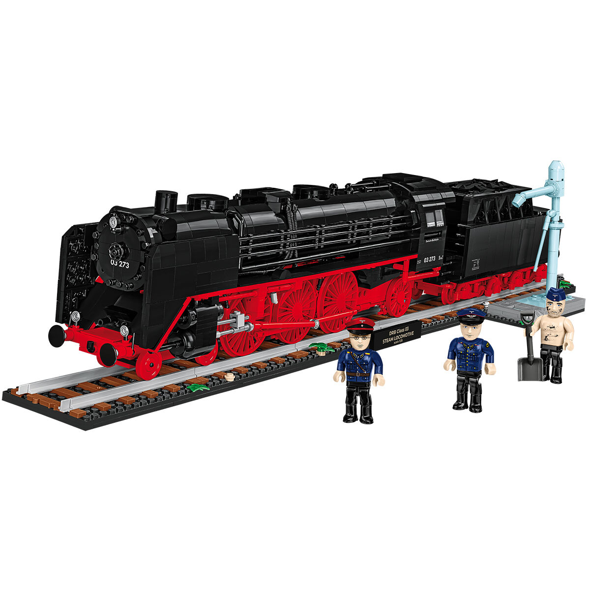 COBI 6286 - DR BR 03 STEAM Locomotive & Watercrane - Bild 5