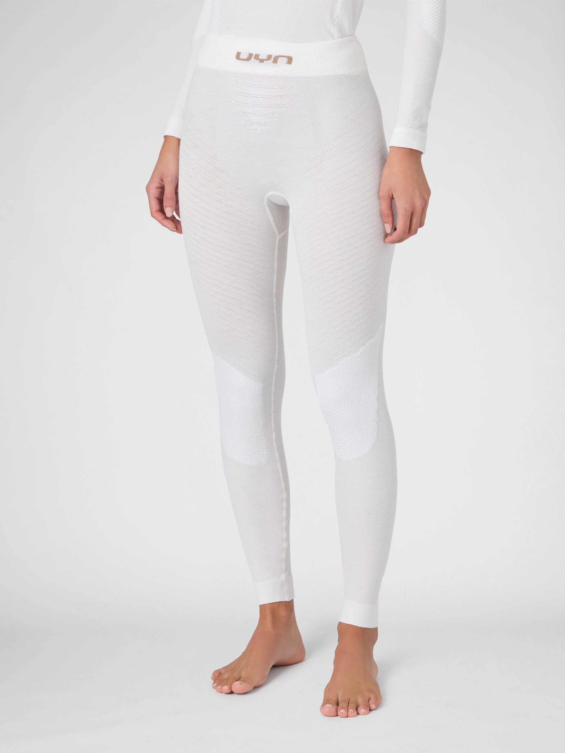UYN Damen Cashmere Biotech UW Pants Long U100567W148 - Off-White GR. L/XL