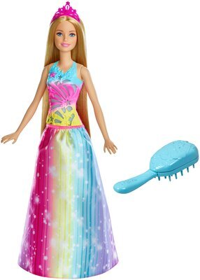 Barbie Dreamtopia Regenbogen Blond FRB12 Barbie, Dreamtopia, Regenbogen, Blond, FRB12, Puppe, Spielzeug, Figur, Barbie, Hochzeitskleid
