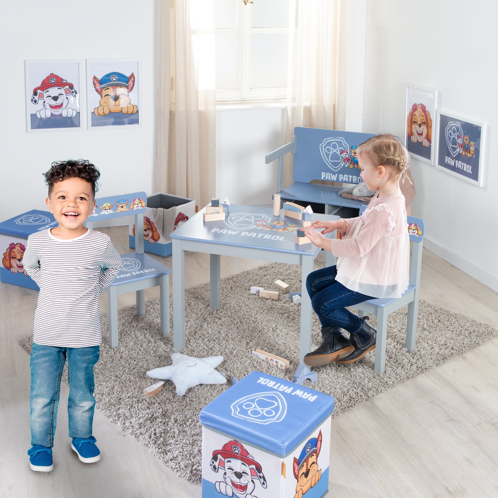 Roba 50773PW3 Kinderstuhl Paw Patrol blau – Spielmöbel - Produktbild 8