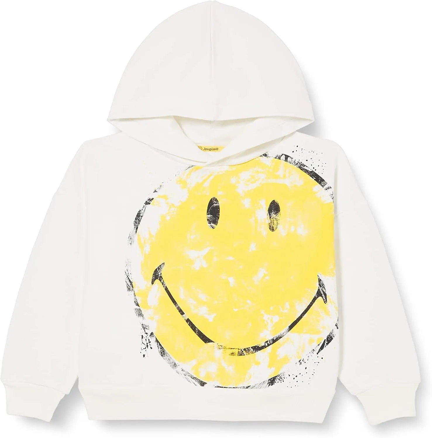 Desigual Mädchen Sweatshirt „Hercules Smiley“ - Weiß 22SBSK09 GR. XL