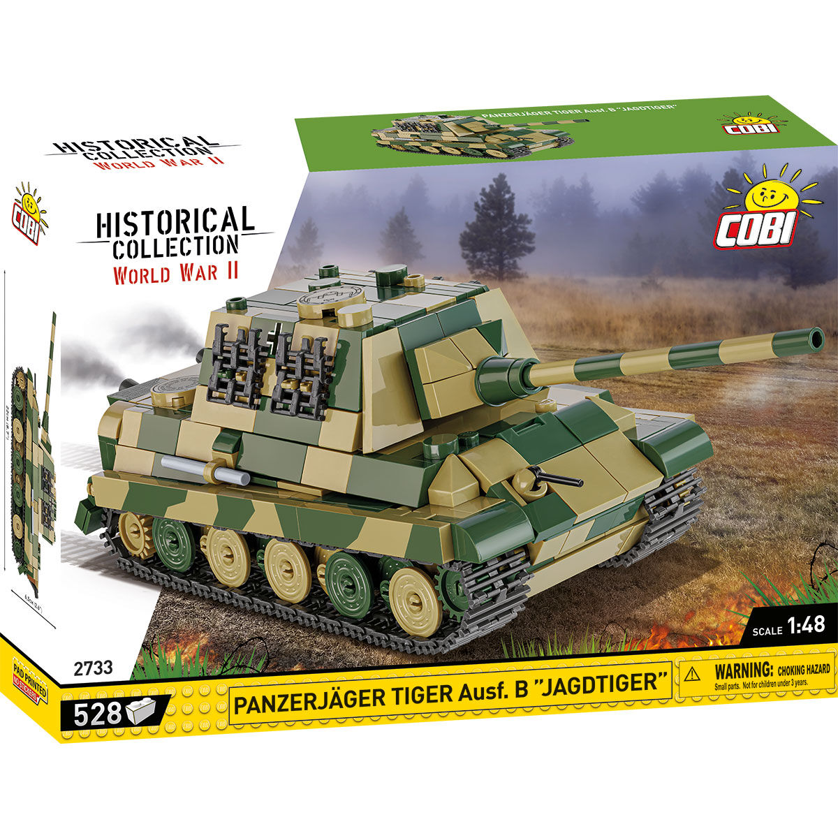 COBI 2733 - Panzerjäger TIGER AUSF. B Jagdtiger