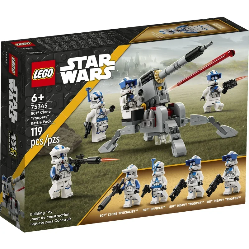 LEGO®, 75345, Star, Wars, Clone, Troopers, Battle, Pa