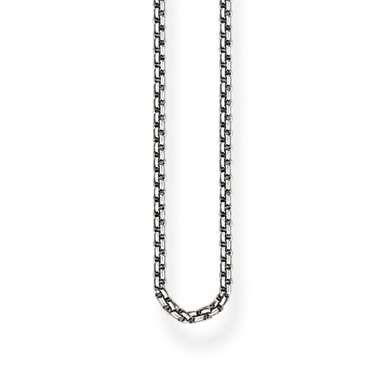Thomas, Sabo, Kette, Geschwärzt, Länge, 50, cm, KE1106-637-12, Sterling, Silver, Zubehor, Schmuck, Halskette, Kette
