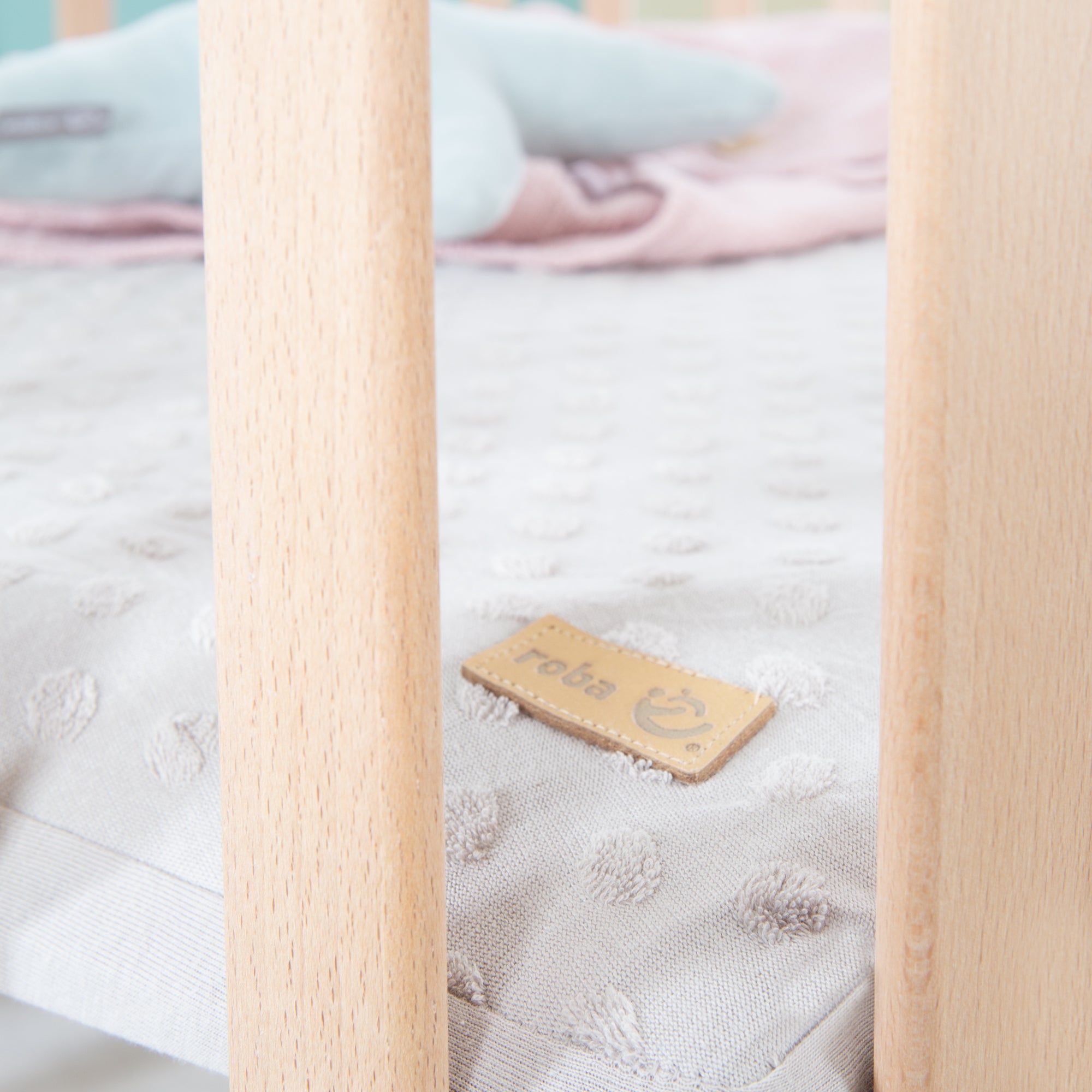 Roba 0232NAG227 Laufgitter 6-eckig Lil Planet grau Bio Buche natur - Produktbild 8