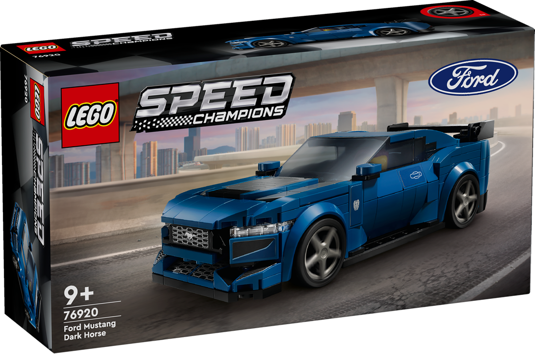 LEGO, 76920, Speed, Champions, Ford, Mustang, Dark, Horse, Sportwagen, Auto, Coupé, Sportwagen, Rad, Leichtmetallrad