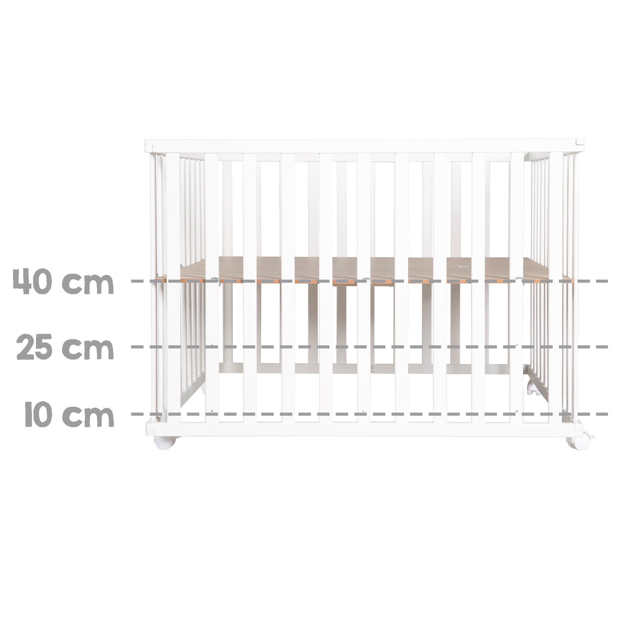 Roba 202300WEV190 Laufgitter 100x100 cm Little Stars weiß - Produktbild 8