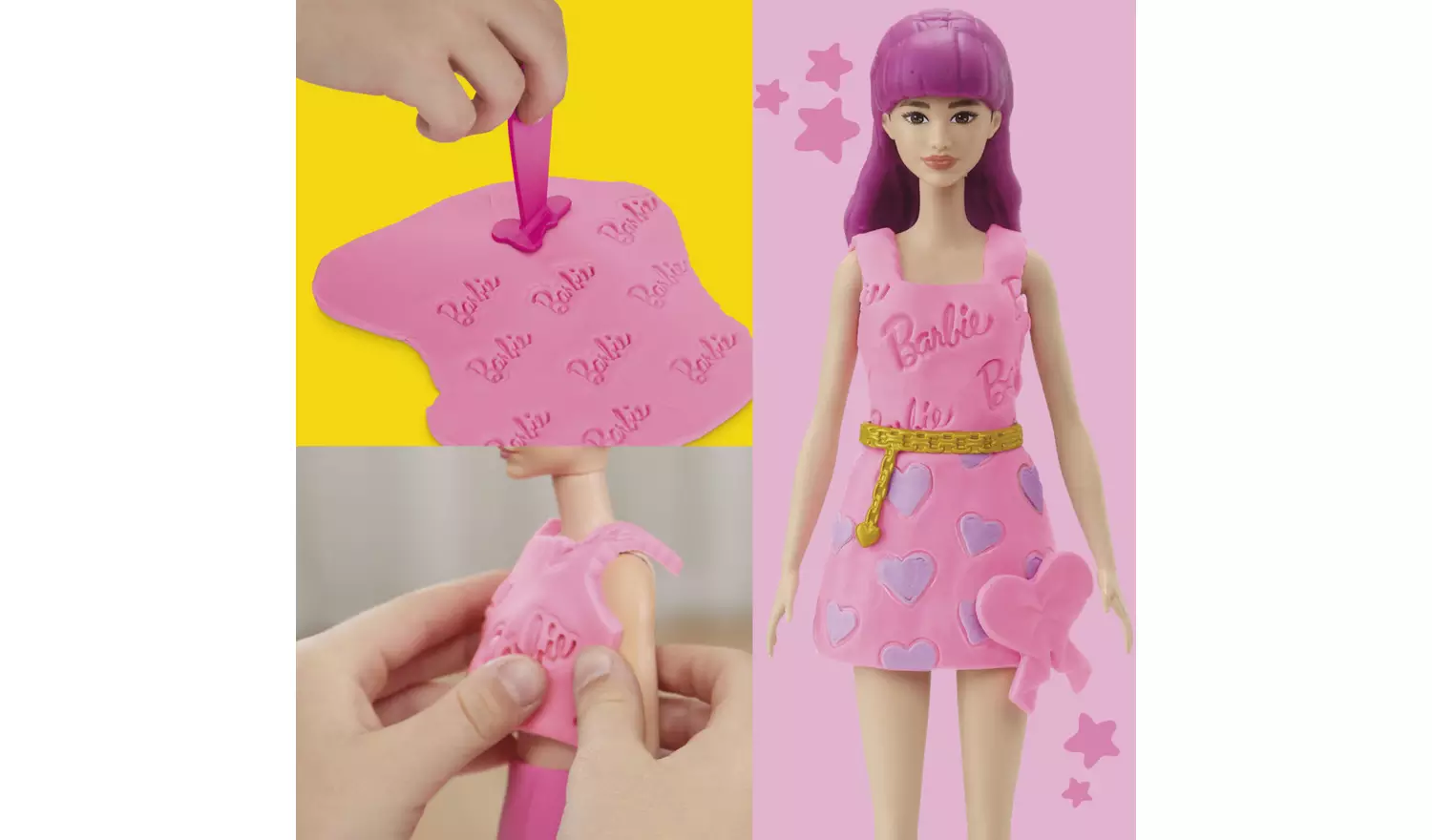 Play-Doh Barbie Herzen & Haare