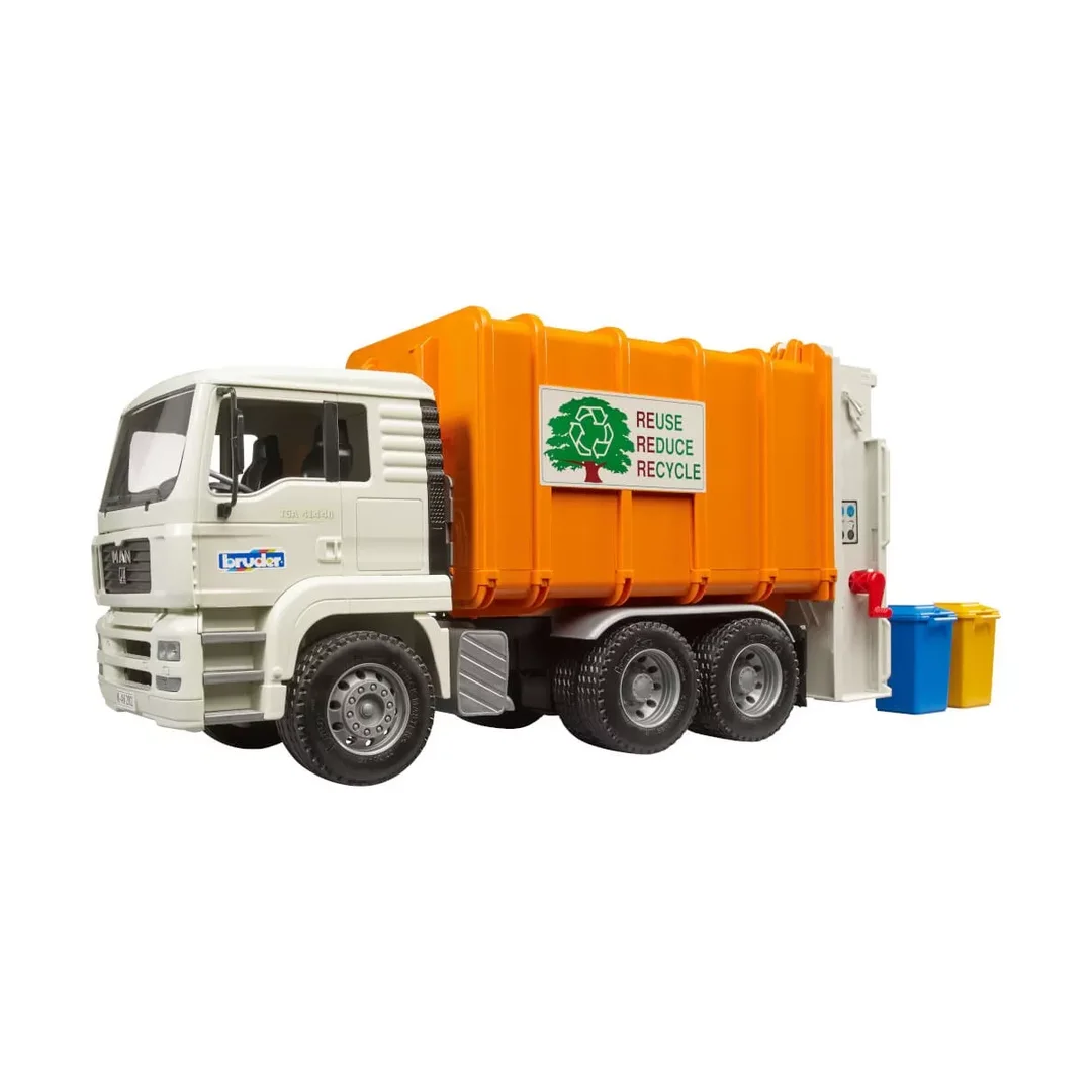 Bruder, 02772, Man, Tga, Müll-Lkw, Hecklader
