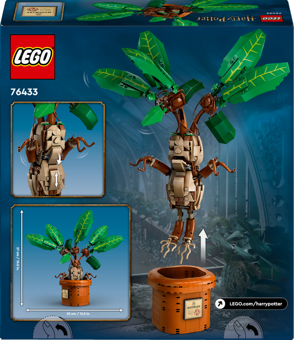 LEGO® Harry Potter™ Zaubertrankpflanze: Alraune 76433 Roboter, Person