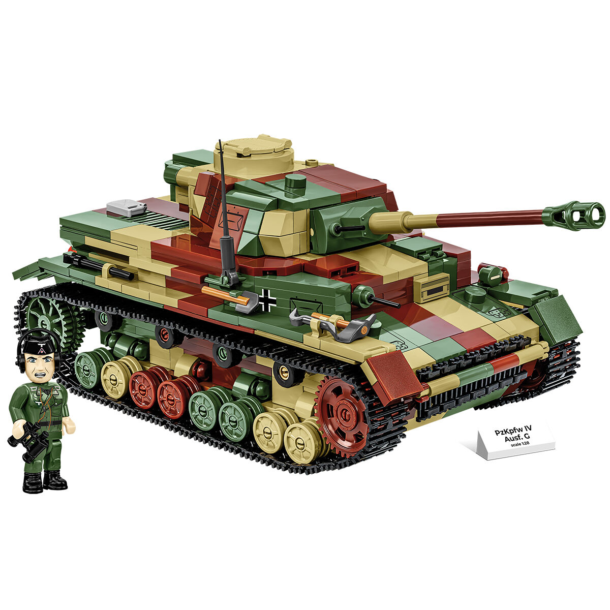 COBI 2592 - PZKPFW IV AUSF. G Maßstabb 1:28) - Bild 5