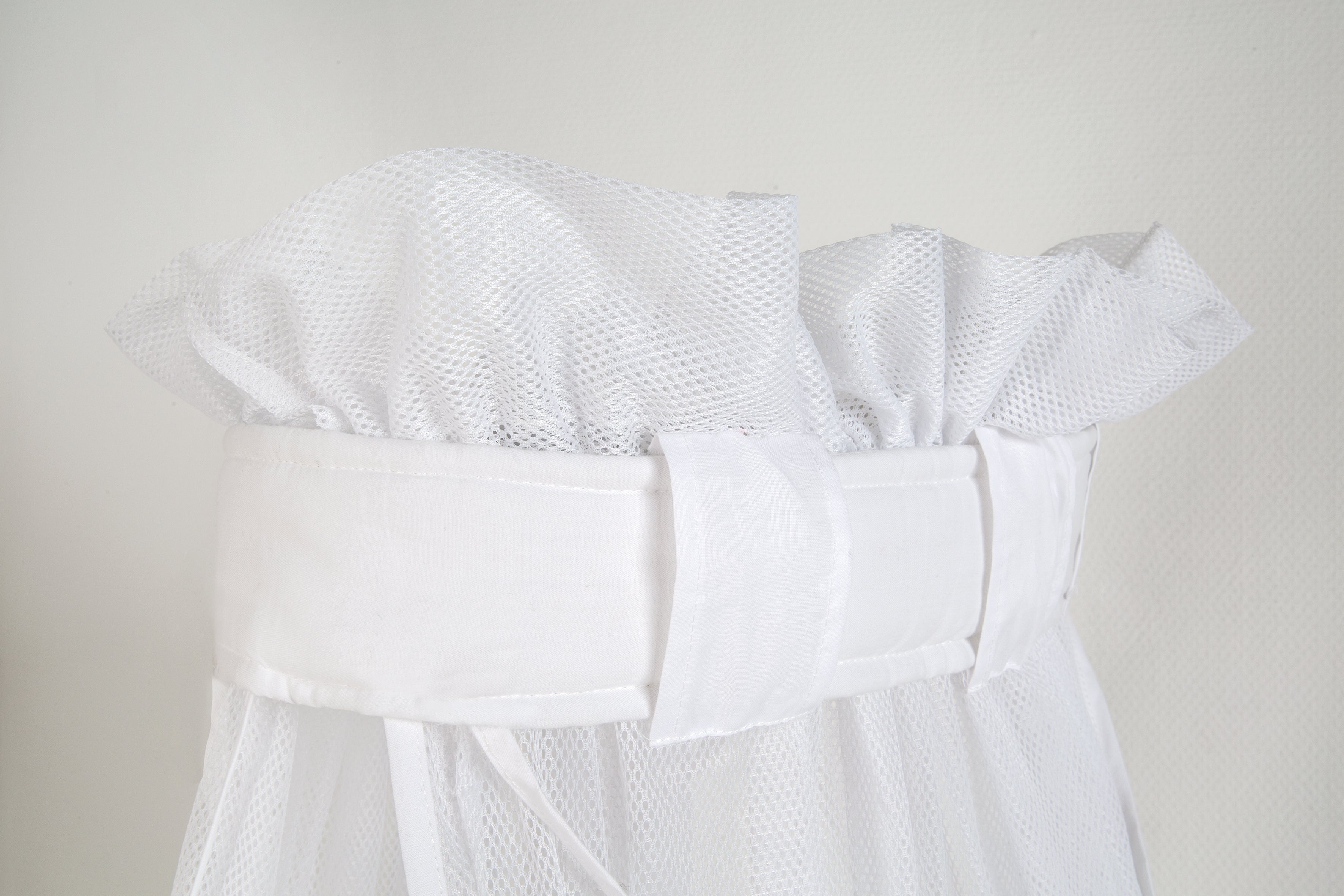 Roba 3000WE Himmel uni, weiß, mesh – Bettenzubehör - Produktbild 2