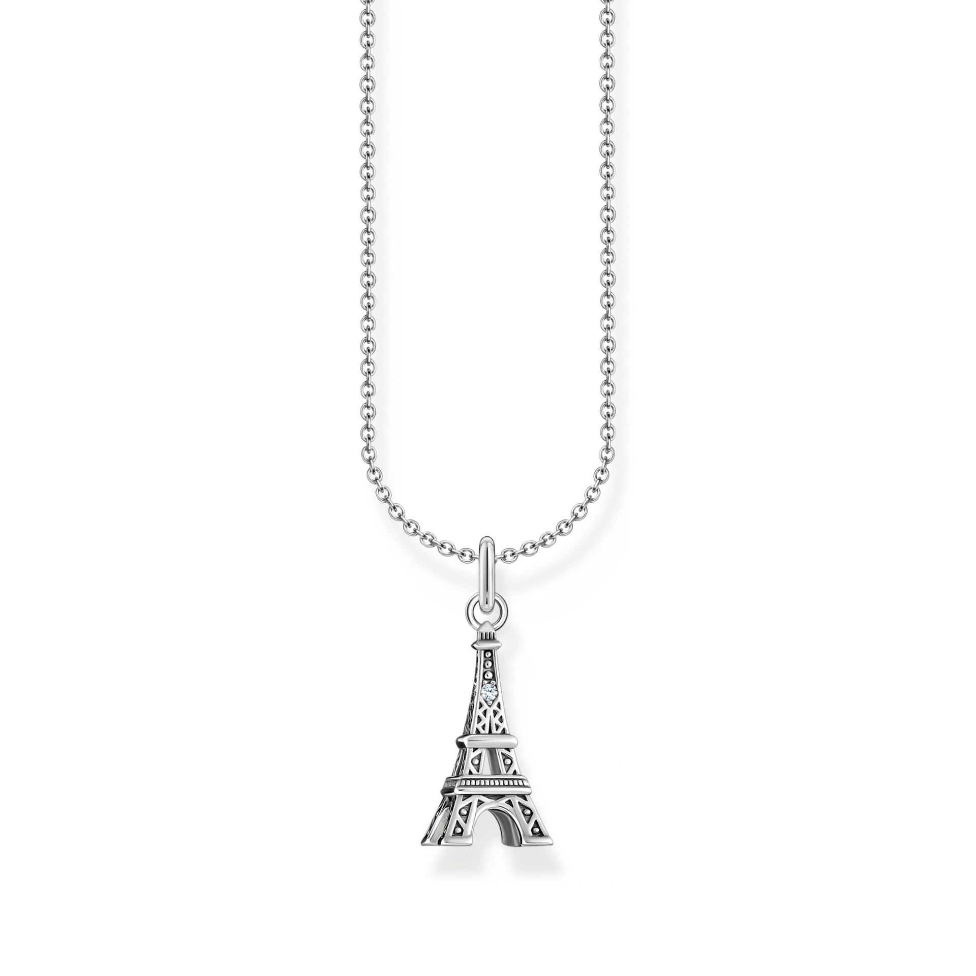 Thomas Sabo Kette Mit Eiffelturm Länge 45 Cm Silber KE2236-643-14-L45V