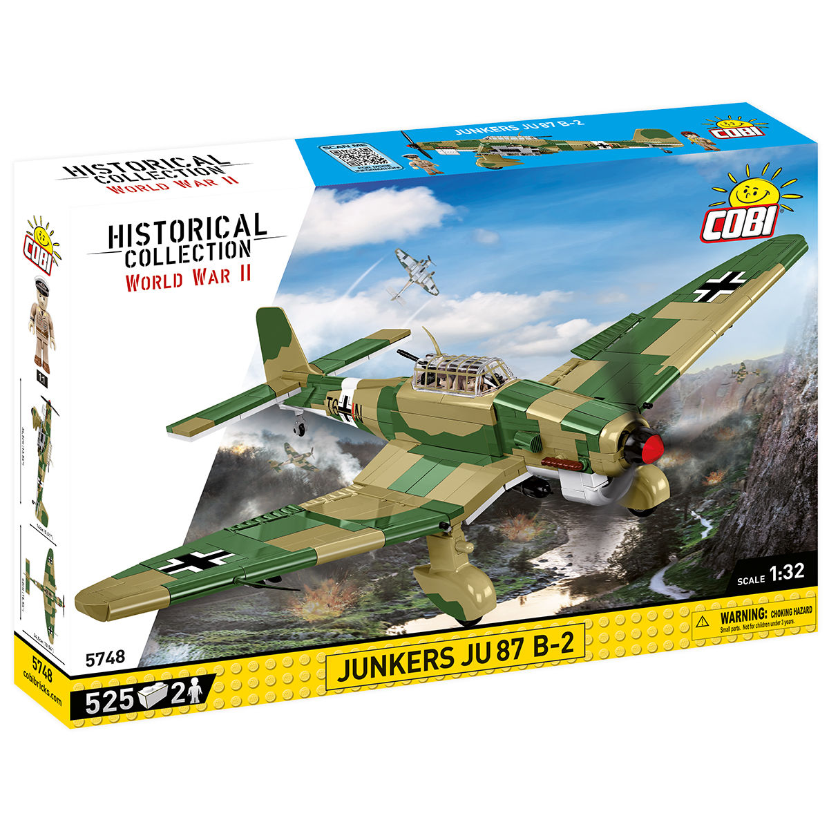 COBI 5748 - Junkers JU 87 B-2 SCALE 1:32