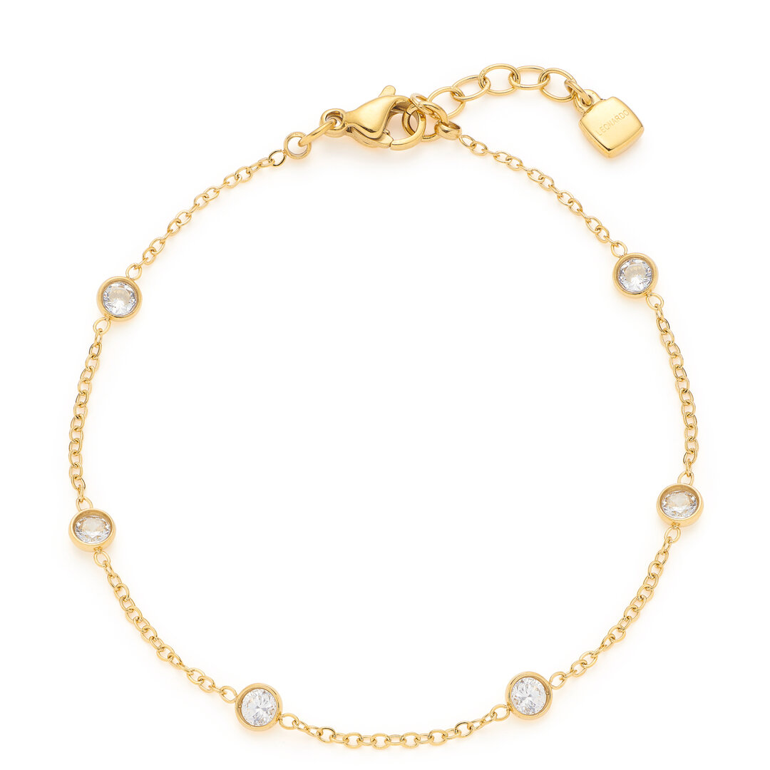 Leonardo 22920 Armband Gold Mini Ciao Leonardo, 22920, Armband, Gold, Mini, Ciao, Zubehor, Armreif, Schmuck, Halskette