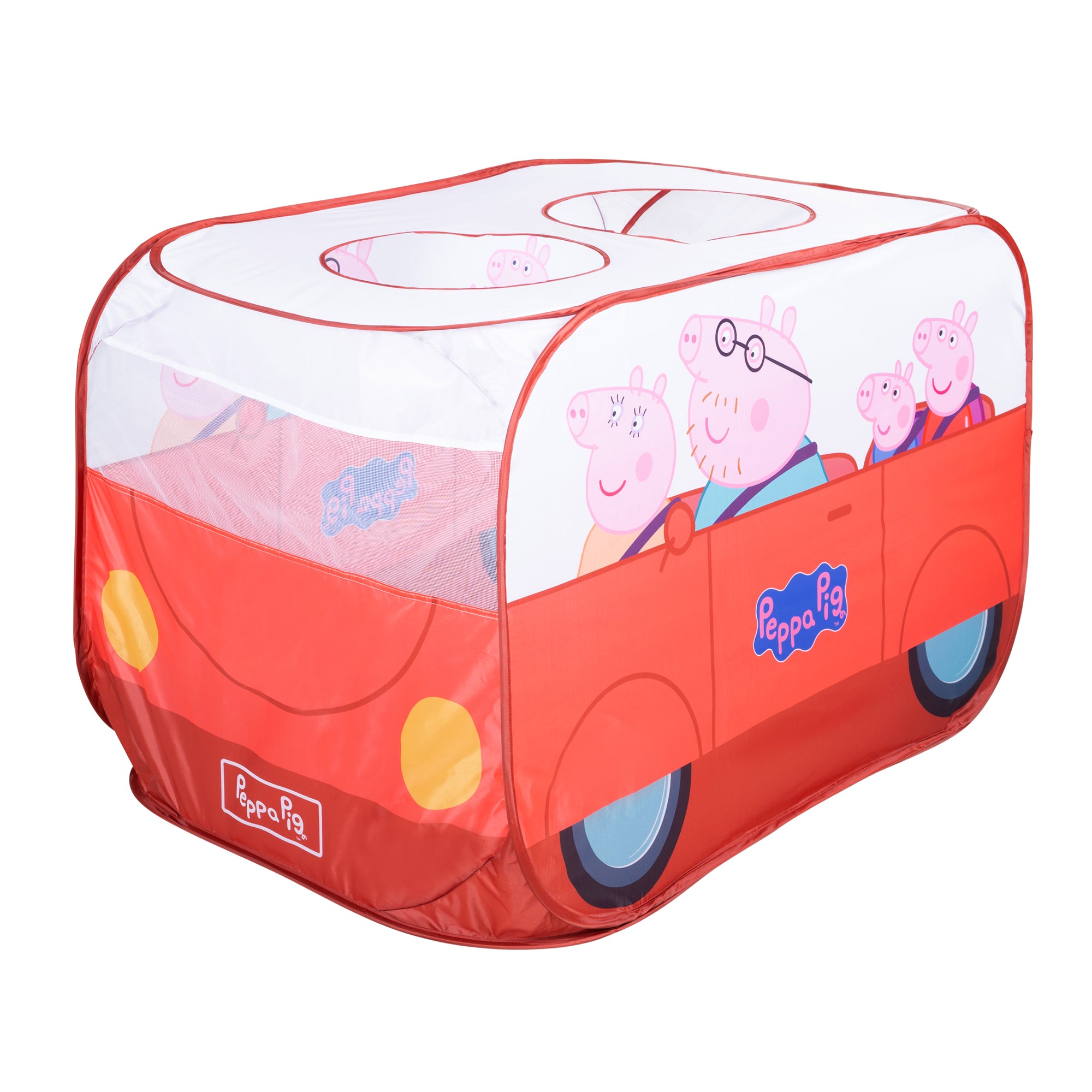 Roba 98353PP1 Pop Up Spielbus Peppa Pig rot – Spielen & Spaß - rot - Spielen & Spaß - Produktbild 1