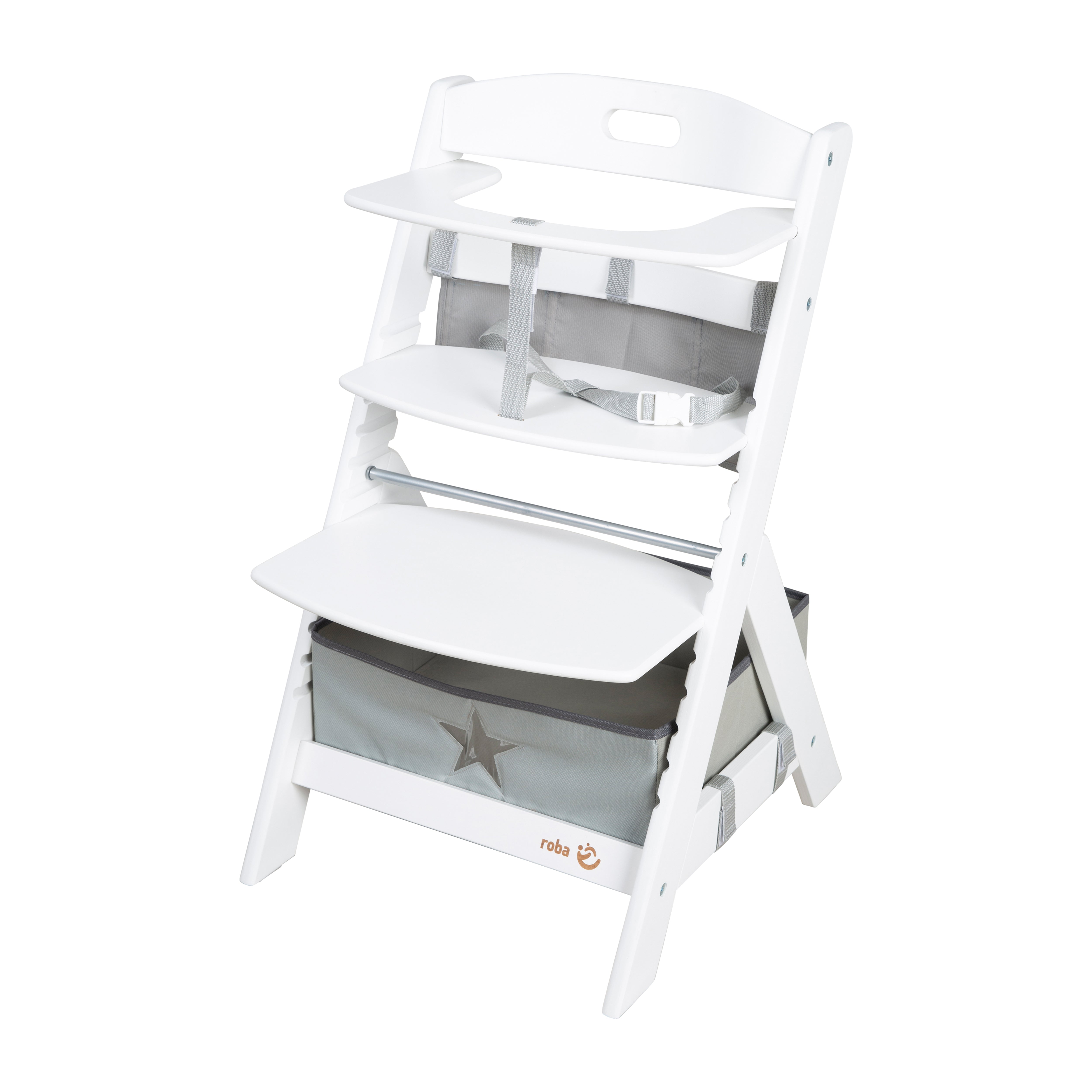 Roba 7577WEFSZU Hochstuhl weiß - weiß - Hochstuhl - Produktbild 1