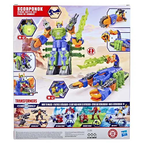 Transformers Cyberworld Scorponok Strike Battle