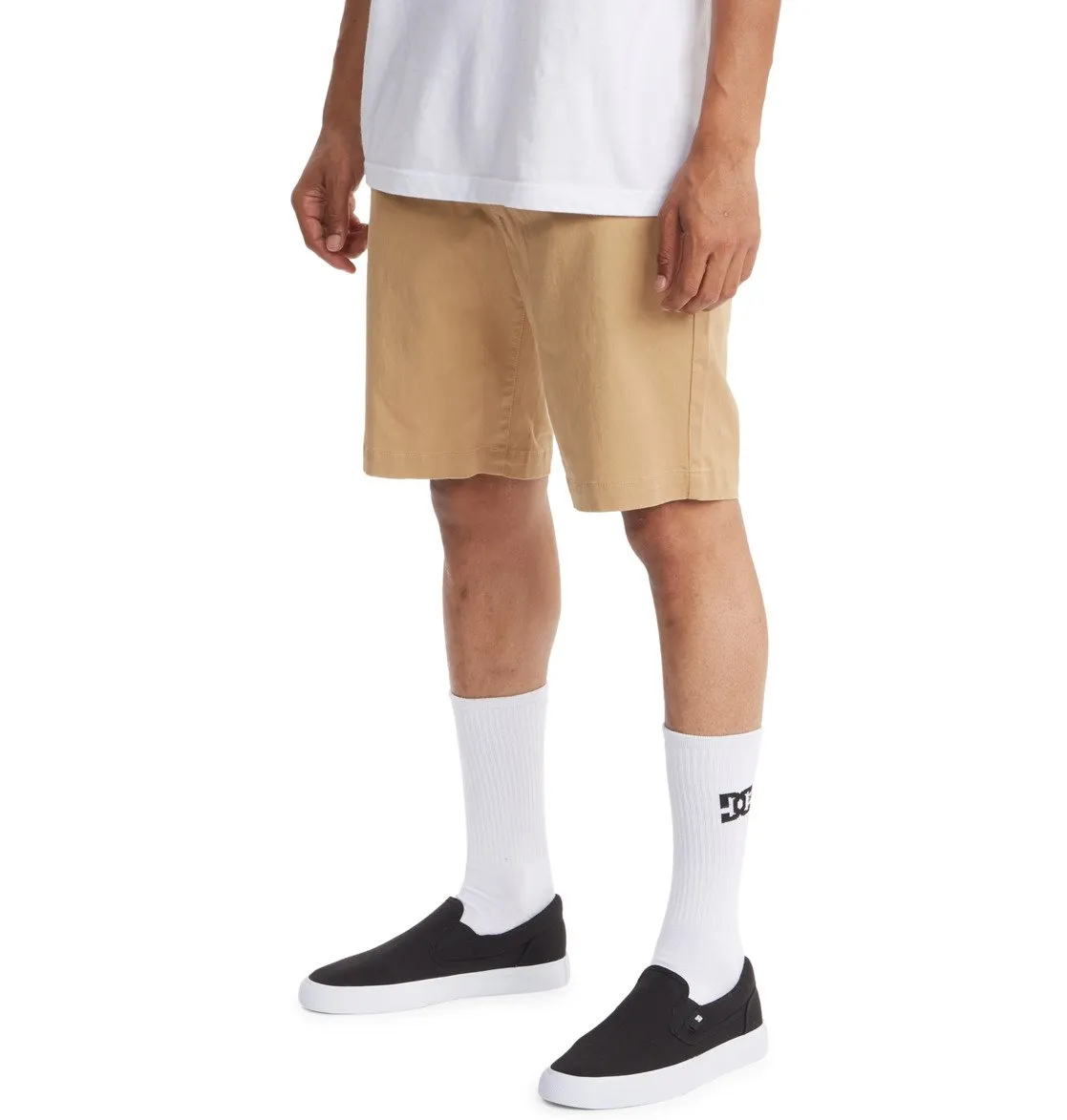 DC Worker - Chino-Shorts für Männer Beige GR. 36