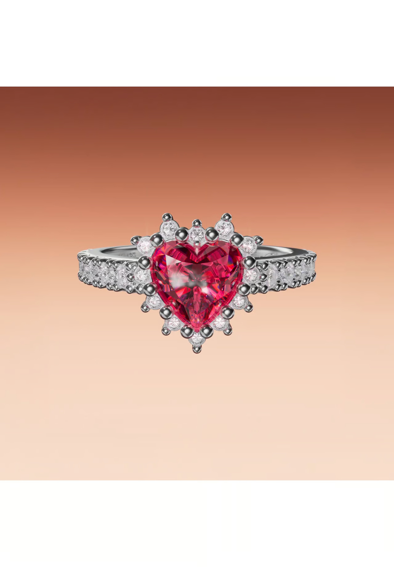 Thomas Sabo Ring Herz Romance TR2484-013-10-52 Thomas Sabo Ring Herz Romance TR2484-013-10-52