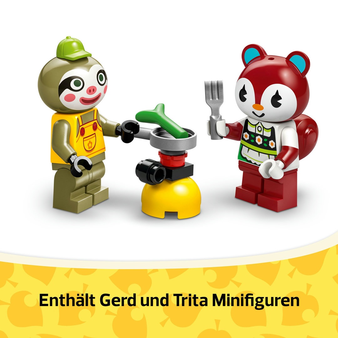 LEGO® Animal Crossing™ 77054 Gerds Wohnwagen & Gärtnerei