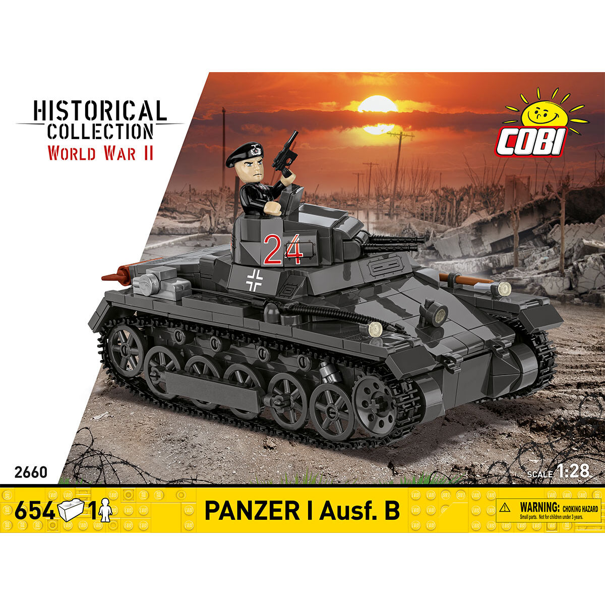COBI 2660 - PANZER I AUSF.B - Bild 3
