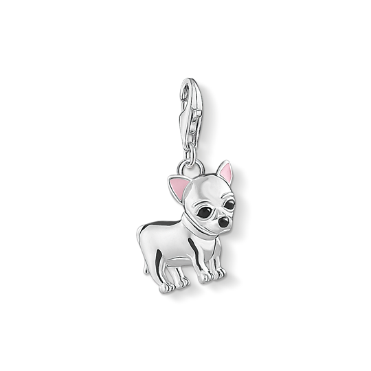 Thomas Sabo Anhänger Charm-Club Chihuahua 925 Sterling Silber Kaltemail Zirkonia 1488-041-21 Thomas, Sabo, Anhänger, Charm-Club, Chihuahua, 925, Sterling, Silber, Kaltemail, Zirkonia, 1488-041-21, Zubehor