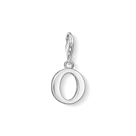 Thomas Sabo Anhänger Charm-Club Buchstabe O Silber Thomas, Sabo, Anhänger, Charm-Club, Buchstabe, O, Silber, Zubehor, Ohrring, Schmuck, Silber