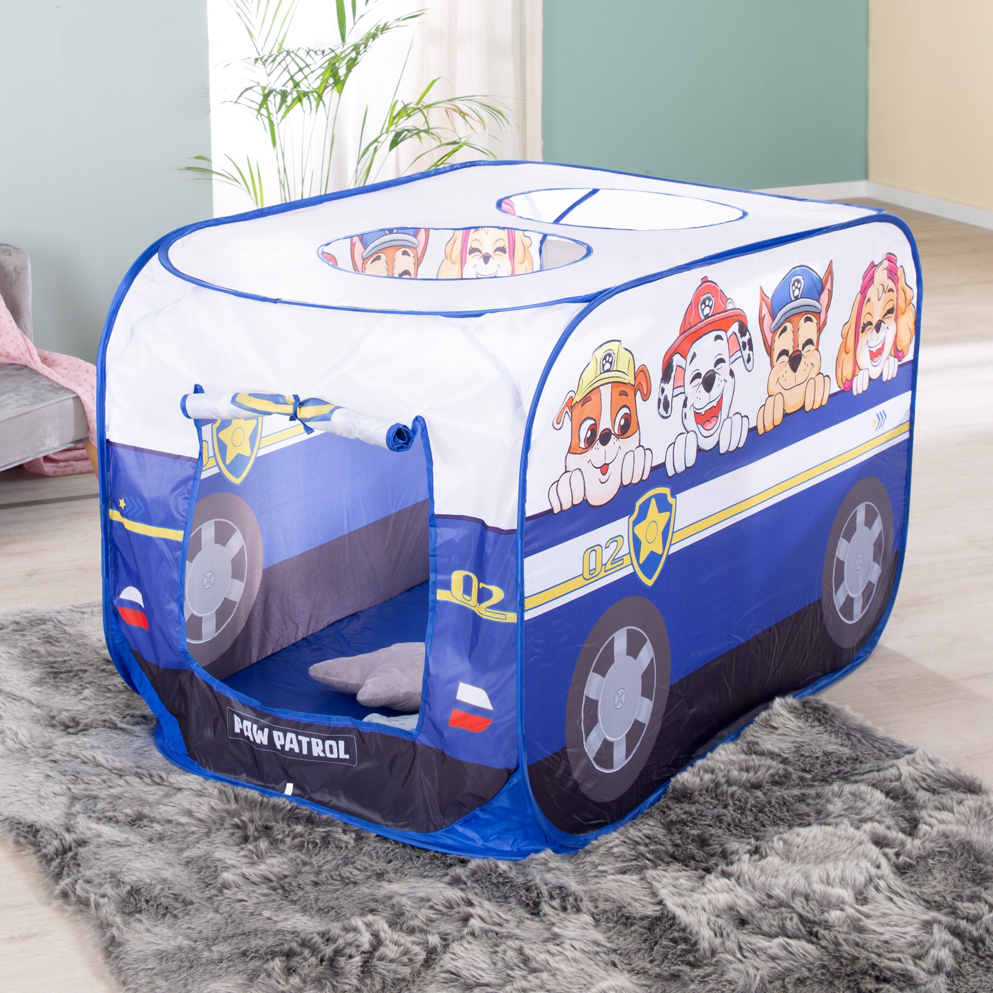Roba 98353PW1 Pop Up Spielbus Paw Patrol blau – Spielen & Spaß - Produktbild 2