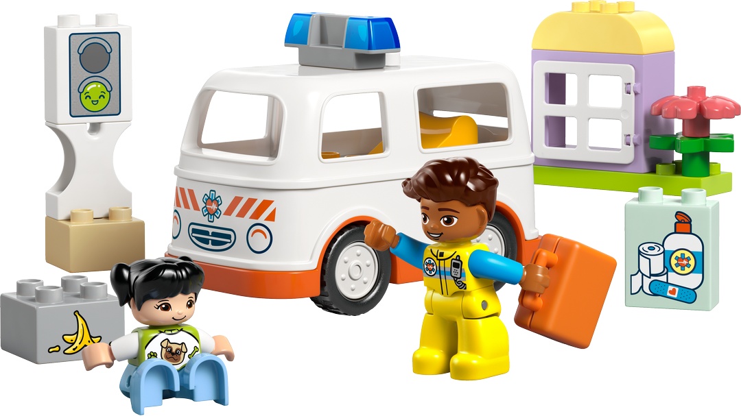 LEGO® DUPLO® Rettungswagen mit Fahrer 10447