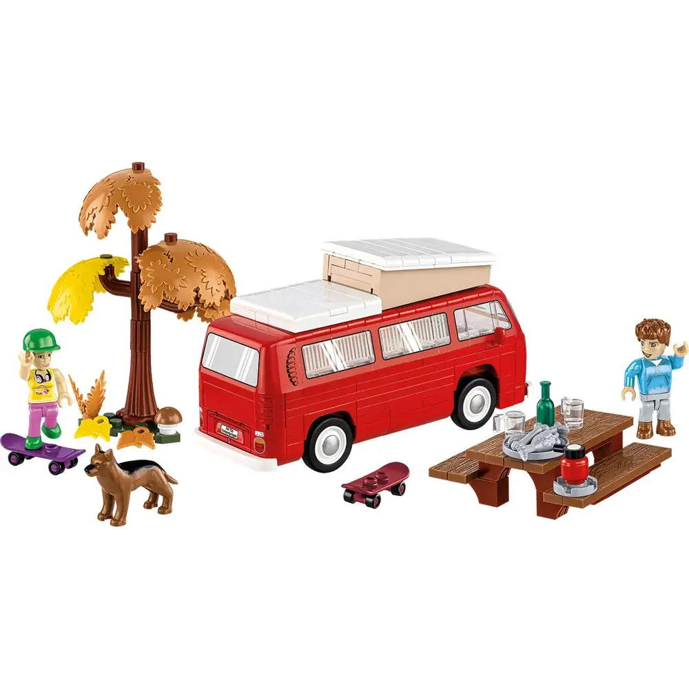 COBI VOLKSWAGEN T2a Campingwagen Scale 1:35 COBI VOLKSWAGEN T2a Campingwagen Scale 1:35