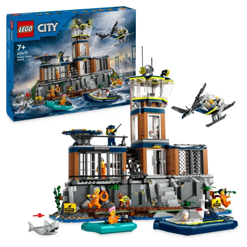 LEGO, 60419, Polizeistation, Auf, Der, Gefängnisinsel
