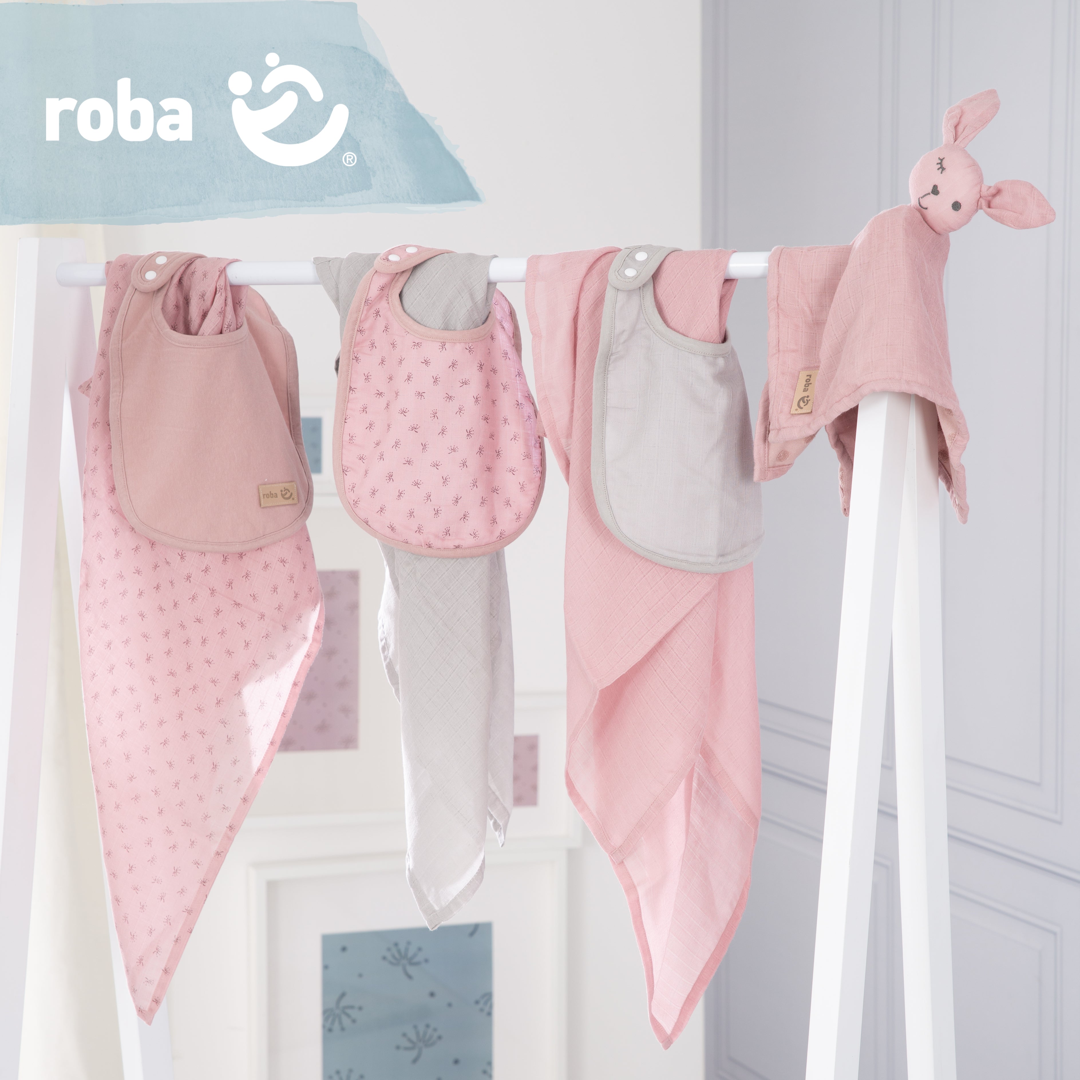 Roba 226S02T3 Geschenkset Baby Essentials rosa alt rosa – Heim Textilien - Produktbild 2