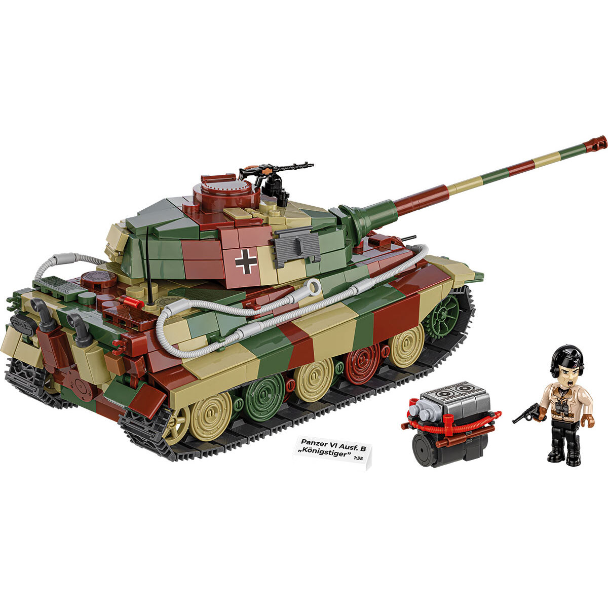 COBI 3113 - PANZER VI AUSF. B Königstiger 1:35 - Bild 6