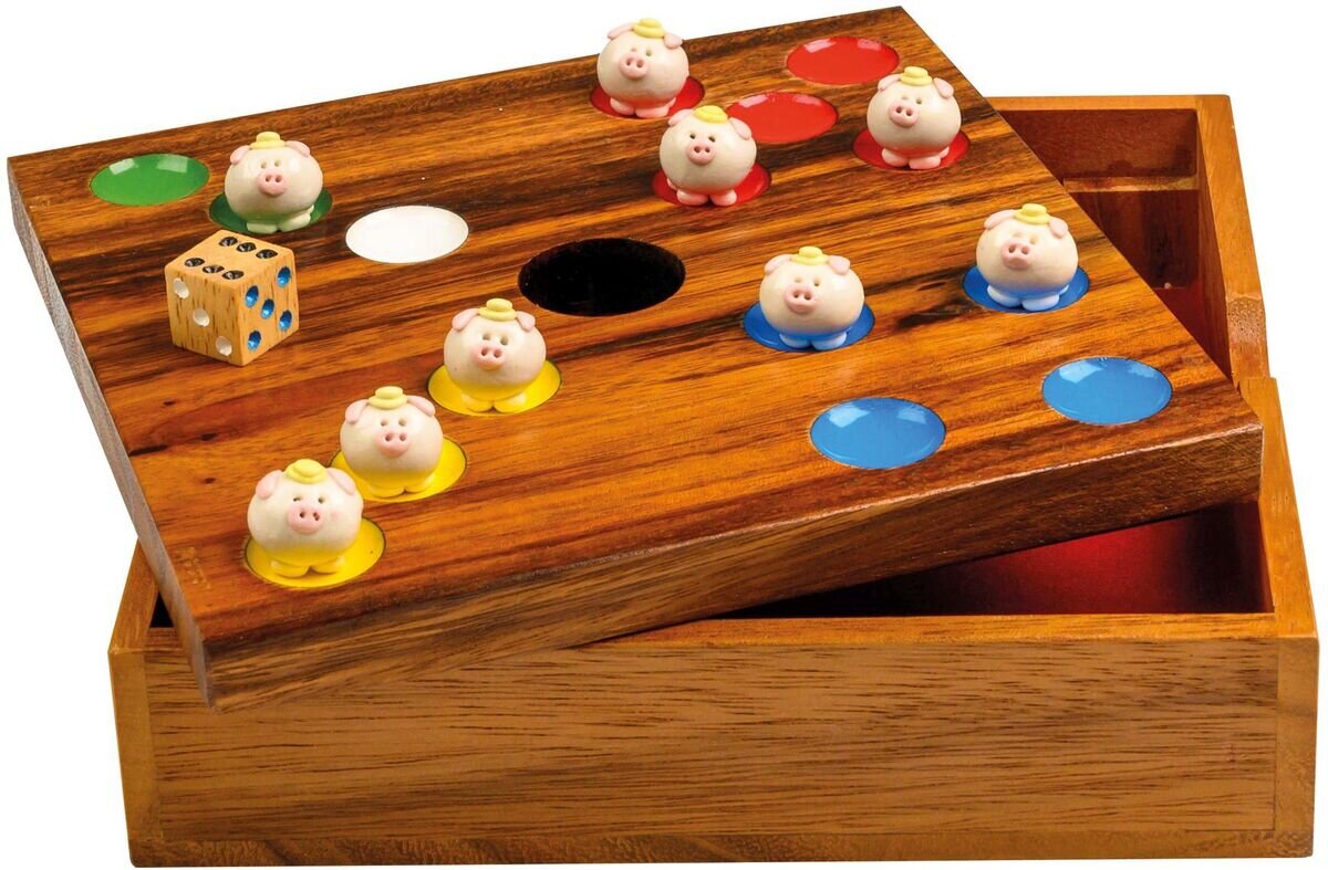 Schweinchen in der Grube Spielzeug, Mobiliar, Tabelle