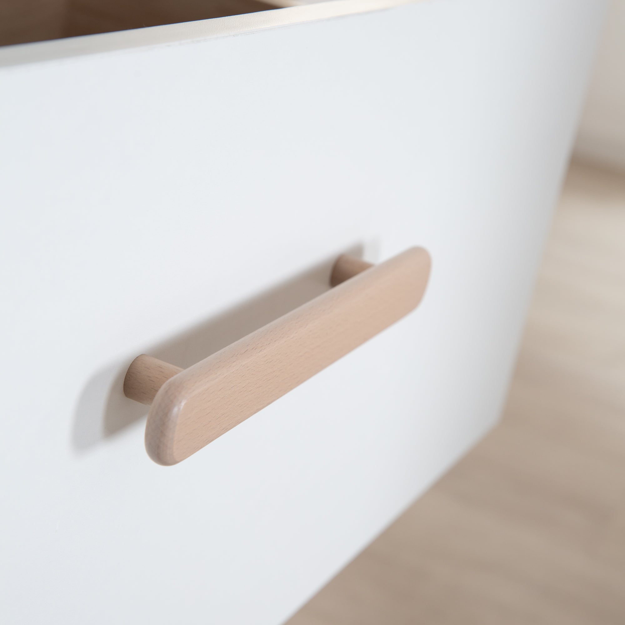 Roba 1711867 Wickelkommode Cabane Weiß und Natur – Wickelkommode schmal - Produktbild 9