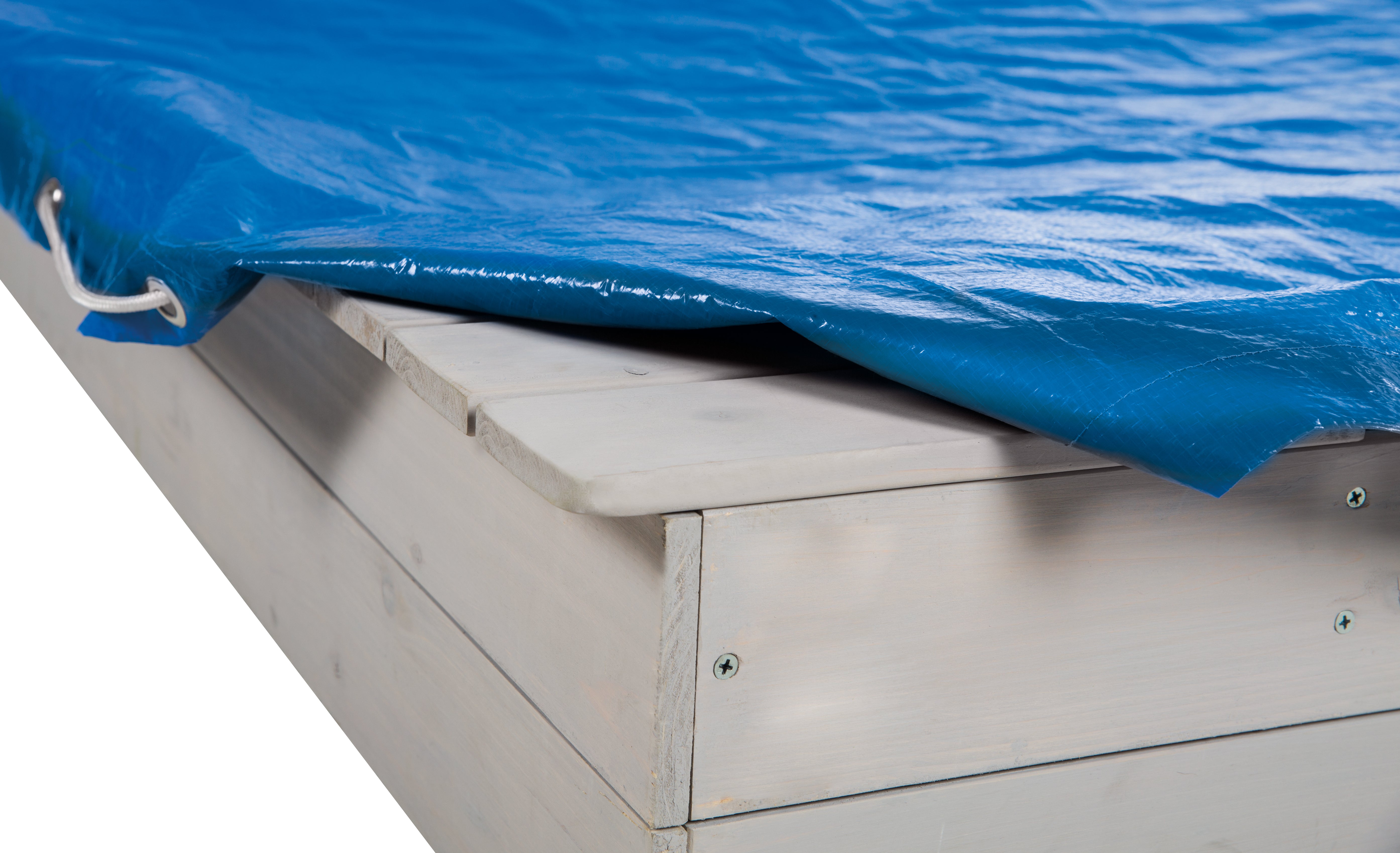 Roba 455913BL Abdeckplane für Sandkästen, groß blau – Outdoor - Produktbild 2