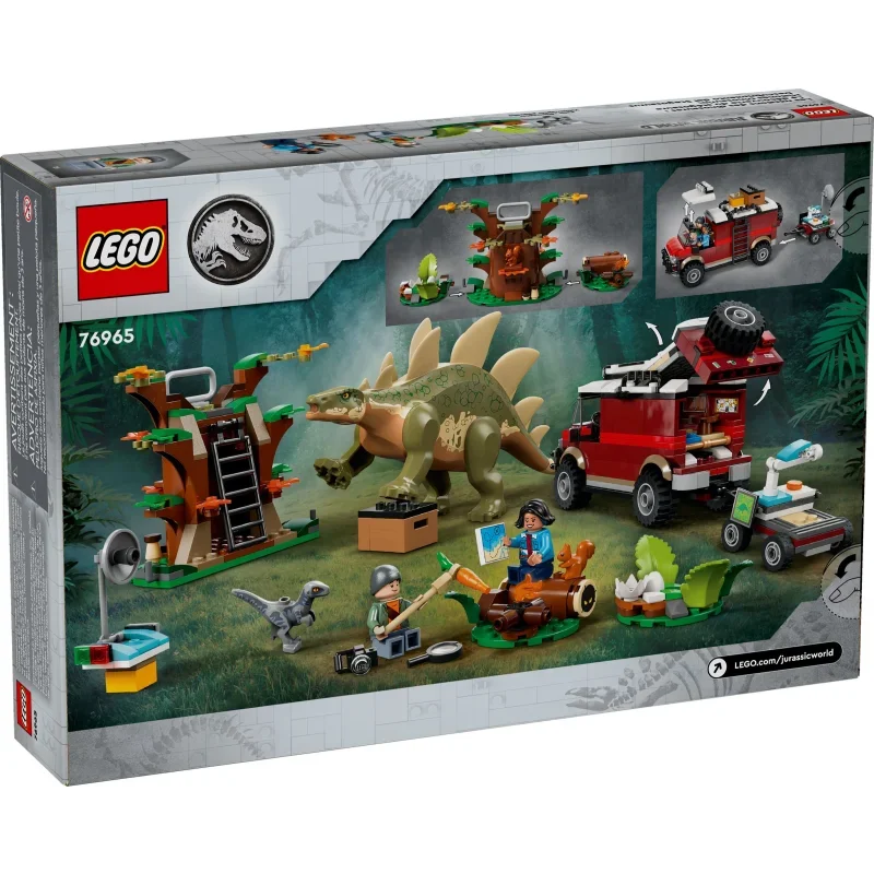LEGO® Jurassic World™ Dinosaurier-Missionen: Entdeckung des Stegosaurus 76965