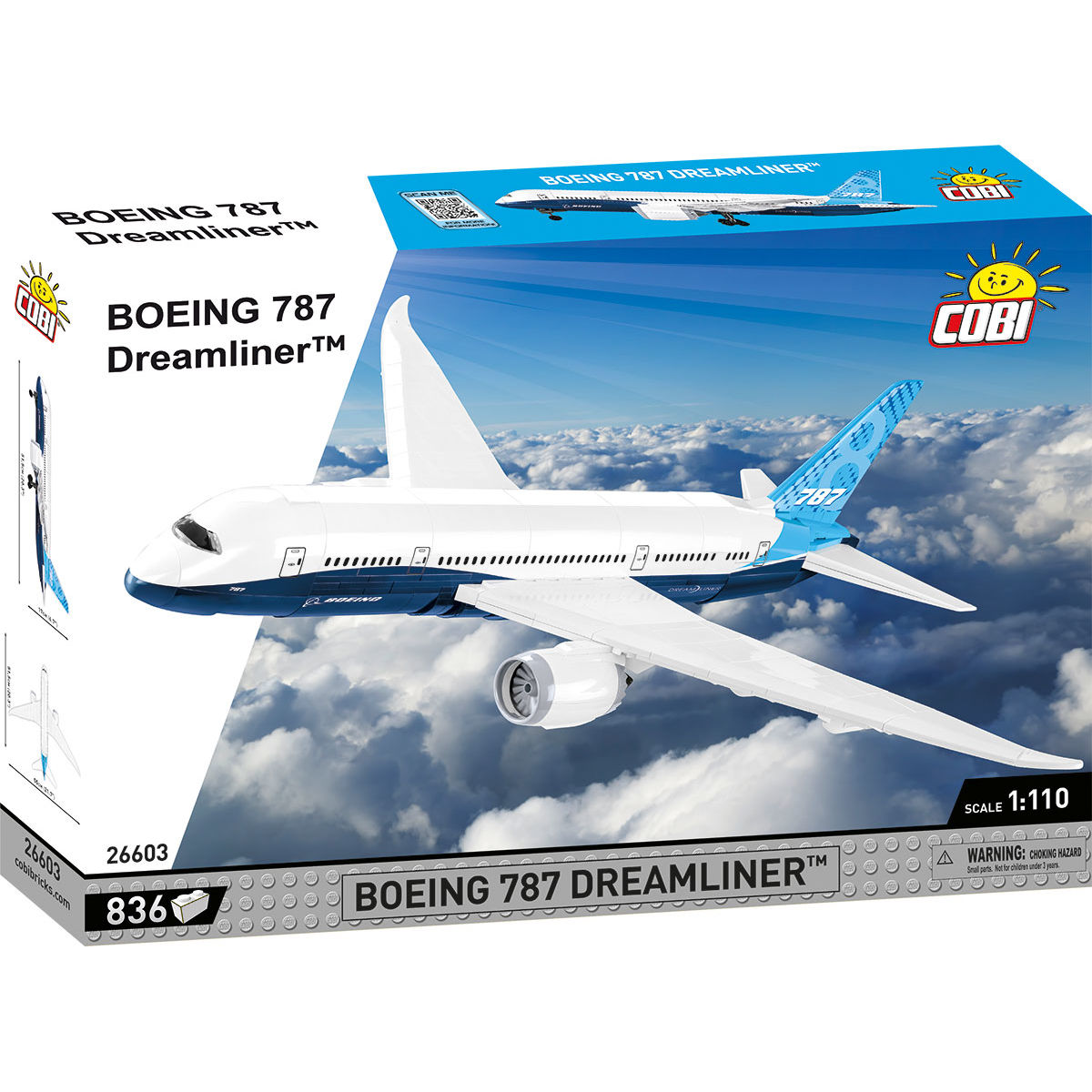 COBI 26603 - BOEING 787 Dreamliner 1:110