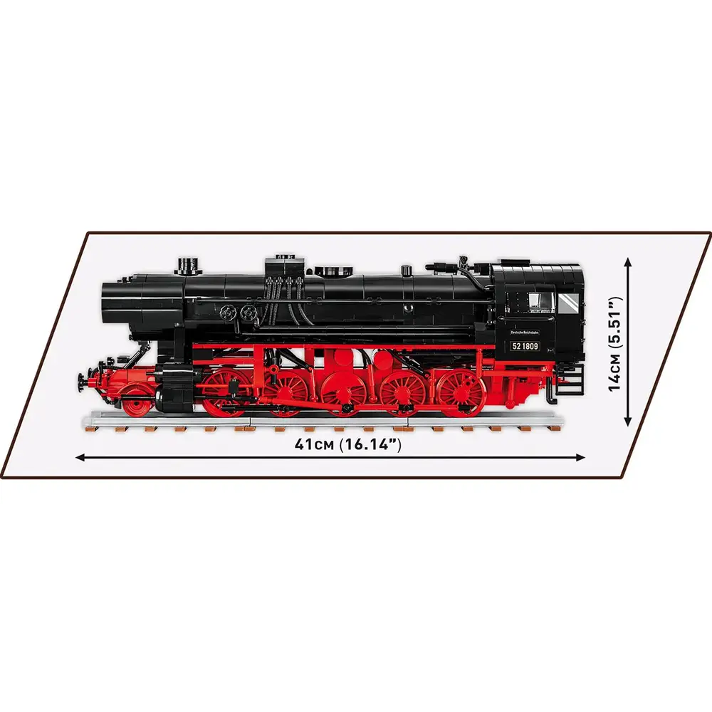 Cobi 6283 DR BR 52/TY2 Steam Locomotive