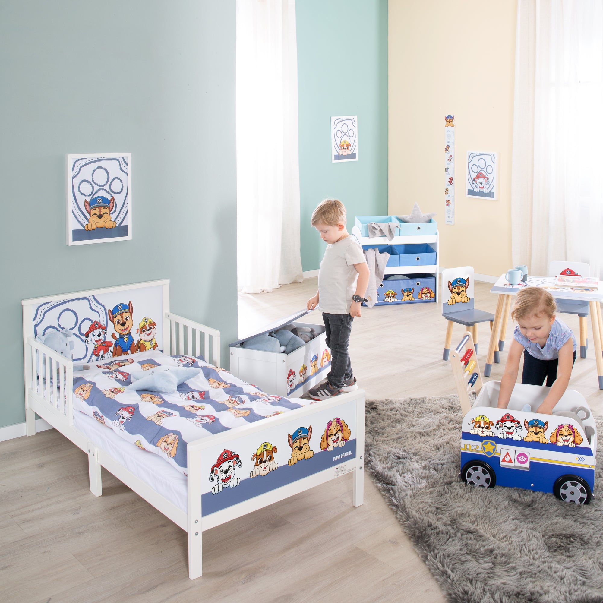 Roba 450019PW1 Kindersitzgruppe Paw Patrol grau-weiß – Spielmöbel - Produktbild 6