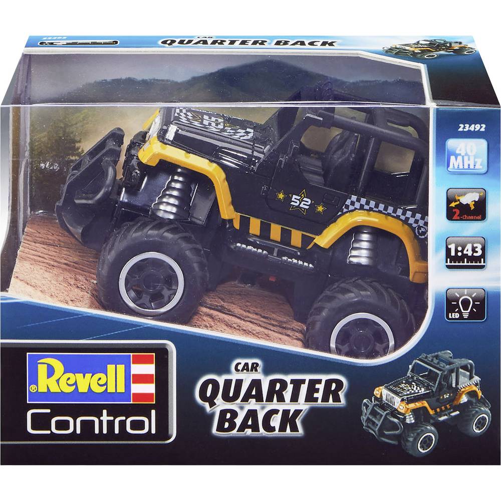 Revell 23492 RC Car Jeep Wrangler "Quarter Back" Revell Control Ferngesteuertes Auto
